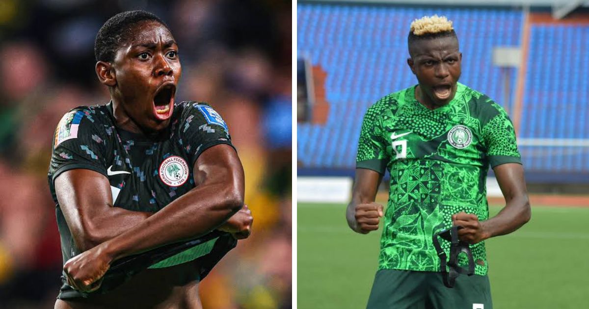 Nigeria's Victor Osimhen and Asisat Oshoala have been named Africa's best Men and Women's Player respectively for the year 2023. NCAF AWARDS