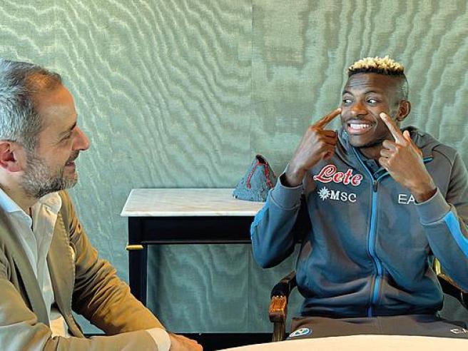 Napoli director, Mauro Meluso, expressed his delight following the contract renewal of Super Eagles striker Victor Osimhen with the club.