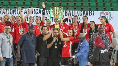 Egypt defeated host Nigeria 3-1 (25-21, 20-25, 25-22, 25-21) to lift the 2023 Africa U-17 Girls Volleyball Championship. SportsRation reports.