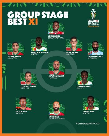 CAF BEST XI