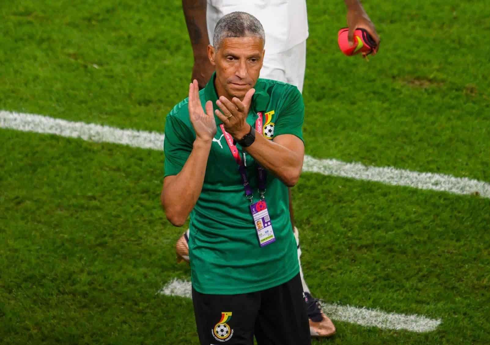 A Ghanaian football fan has reportedly been arrested for an alleged attack on the national team's coach, Chris Hughton, following their 2-1 defeat to Cape Verde in their Africa Cup of Nations (AFCON) group opener