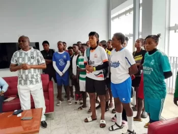 Commissioner for Youth Development and Sports in Akwa Ibom State, Sir Monday Uko, has issued a compelling promotion charge to the Akwa Ibom State Female Football team, Ibom Angels.