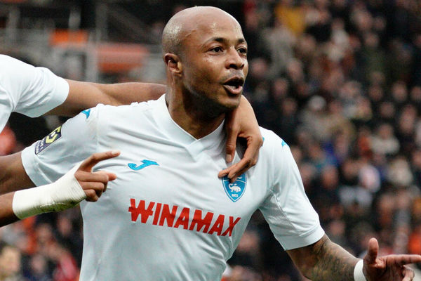 Ghanaian forward Andre Ayew, made a triumphant return to his club, Le Havre, by scoring a late-brace in a thrilling 3-3 draw against Lorient in Ligue 1 on Sunday