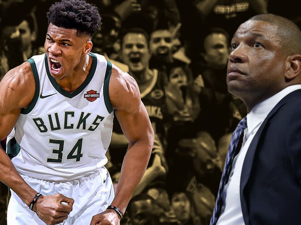 Giannis Antetokounmpo and Doc Rivers