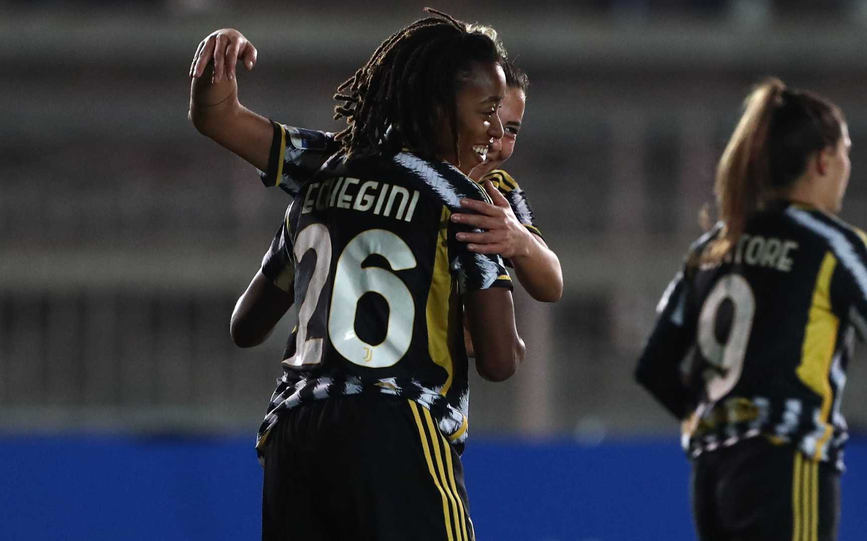 Nigeria's Jennifer Echegini bagged a hattrick as Juventus Women triumphed over Fiorentina with a commanding 4-0 victory in Biella on Saturday