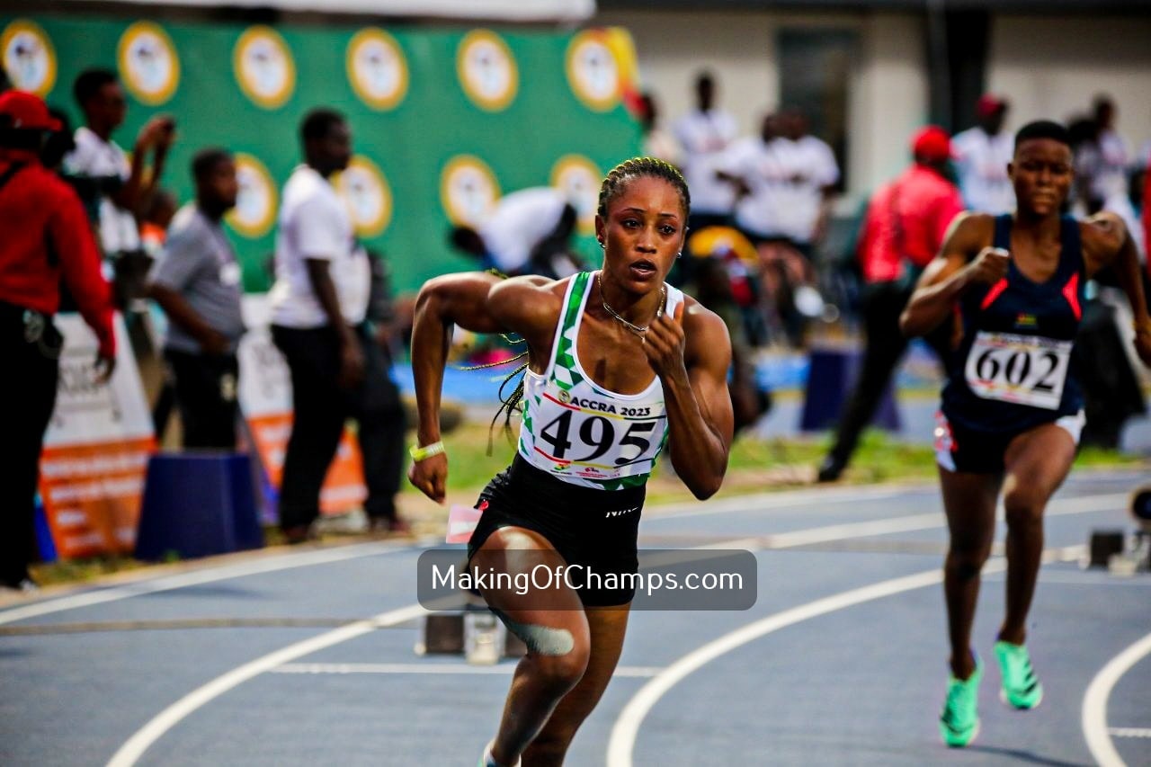 Team Nigeria athletes showcased impressive performances on Day 1 of athletics at the ongoing 13th African Games in Ghana.