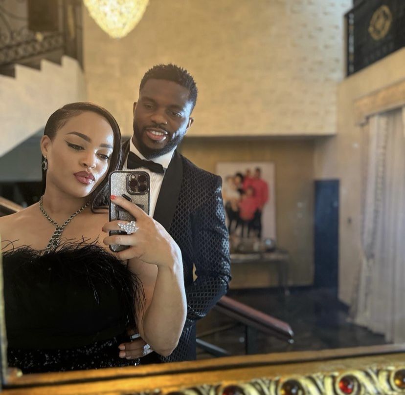 Joseph Yobo and his stunning wife, Adaeze Yobo, recently stole the spotlight with their impeccable style at a glamorous event in Lagos.