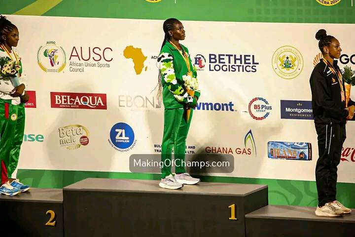 Nigerian athletes at African games