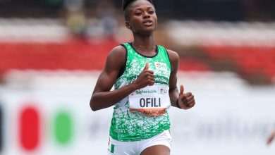 Favour Ofili showcased her exceptional speed and form as she stormed to victory in the women's 100m event at the Battle of the Bayou in Louisiana.