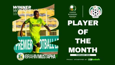 Ibrahim Mustapha wins NPFL award