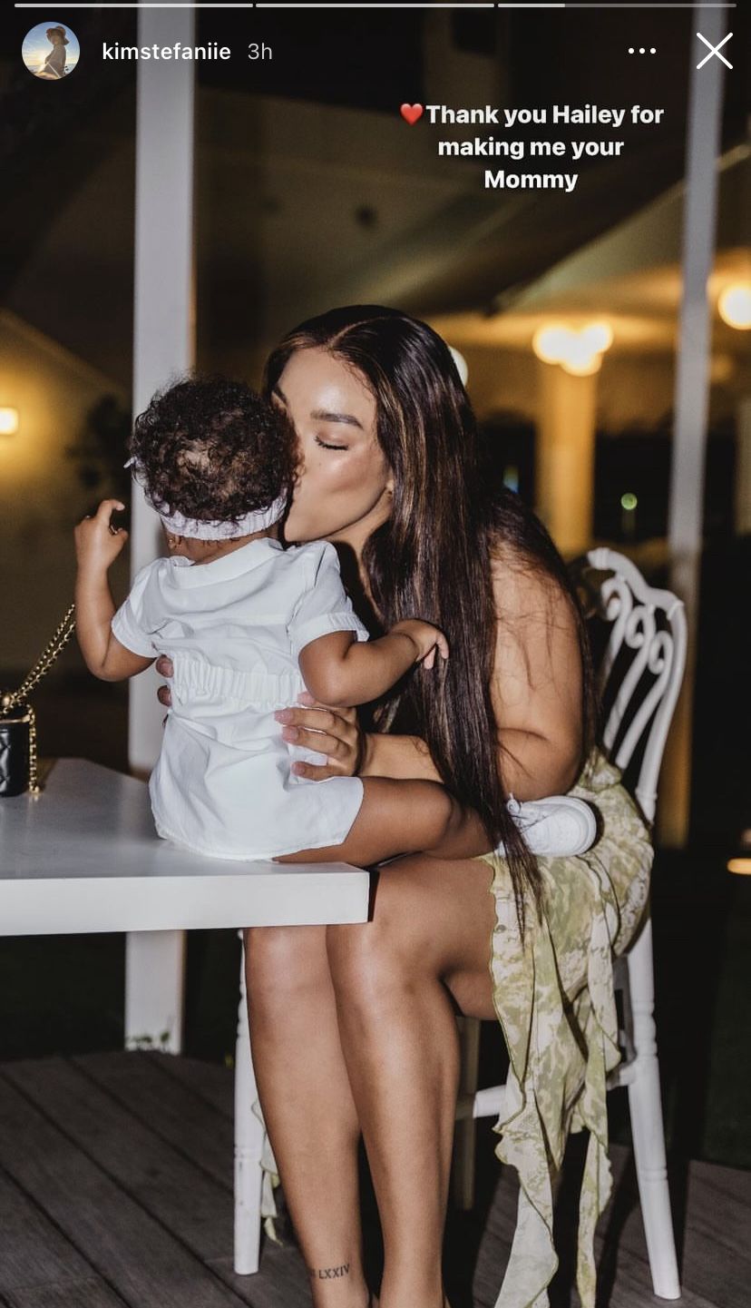 Stefanie Kim Ladewig, the German girlfriend of Super Eagles' Victor Osimhen, celebrated Mother's Day with a heartfelt message on social media,