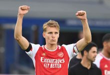 Arsenal captain Martin Odegaard