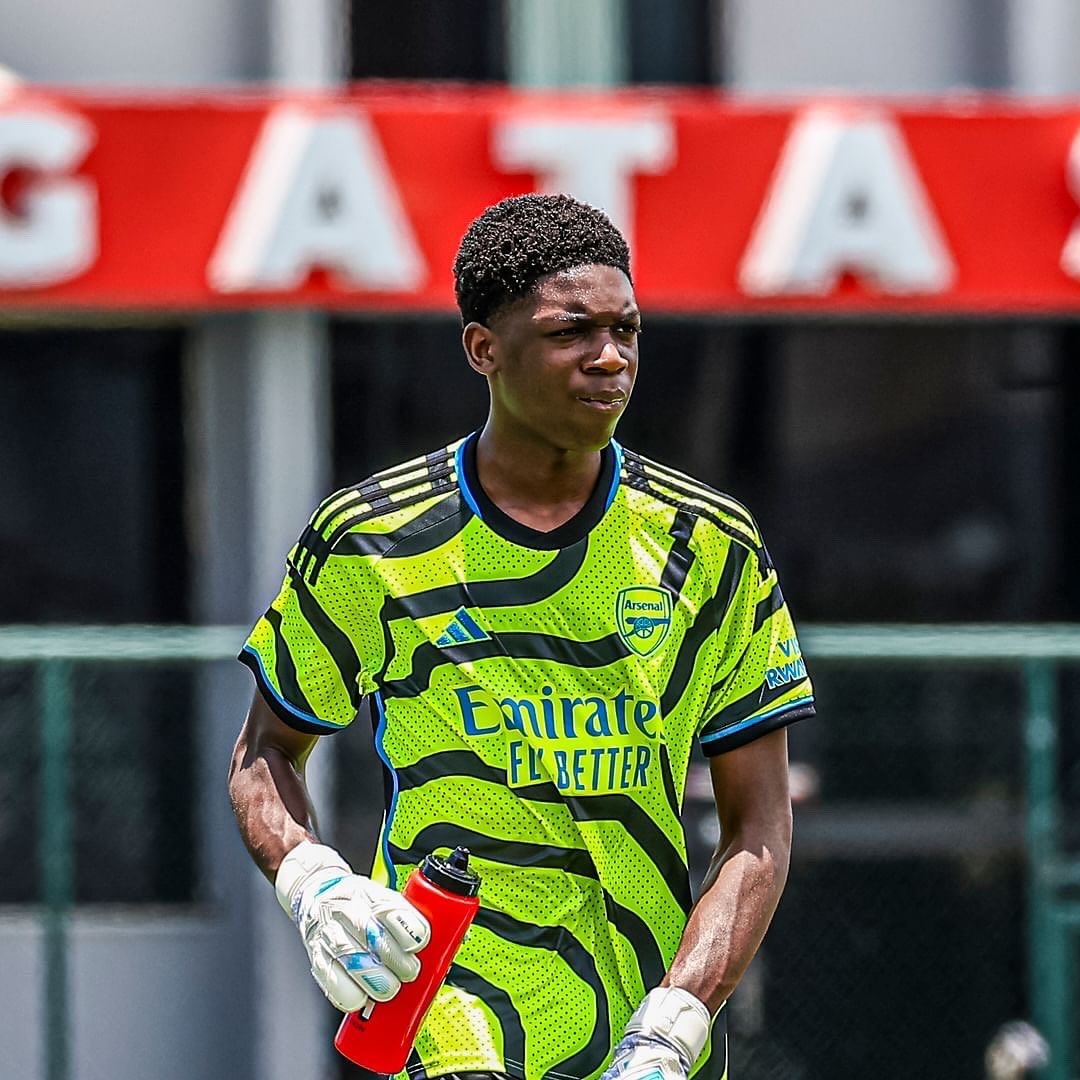 Owen Asemota Arsenal U18 debut