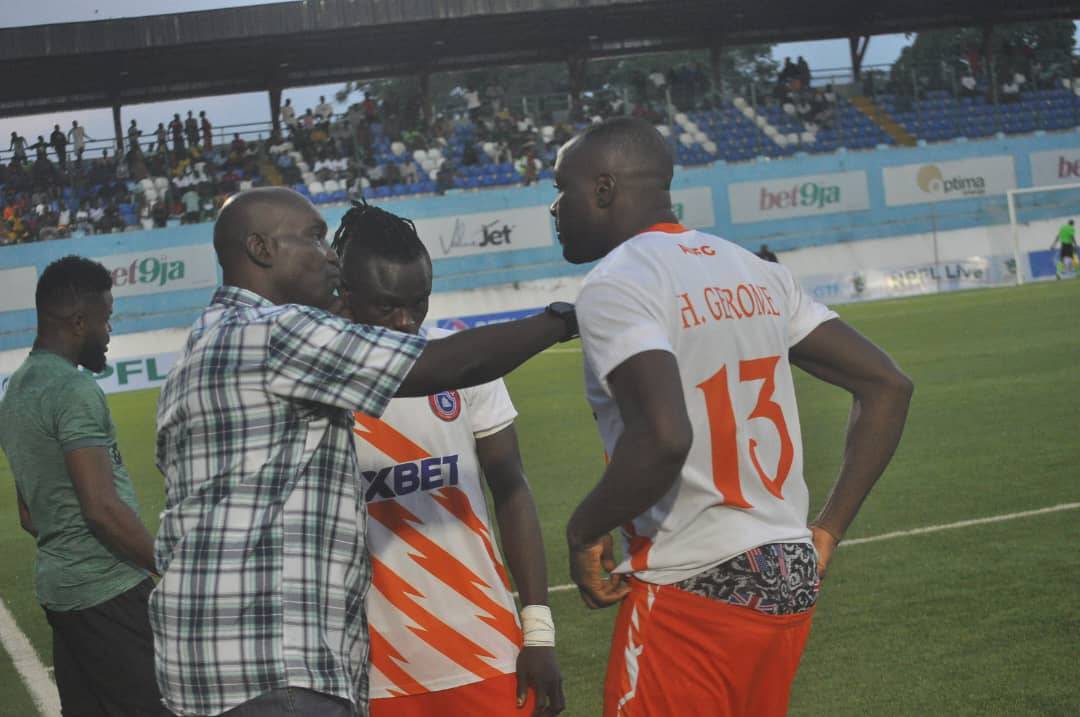 Remo Stars secured a 2-1 victory over Coach Muhammad Babaganaru tutored Akwa United FC at the Ikenne Stadium