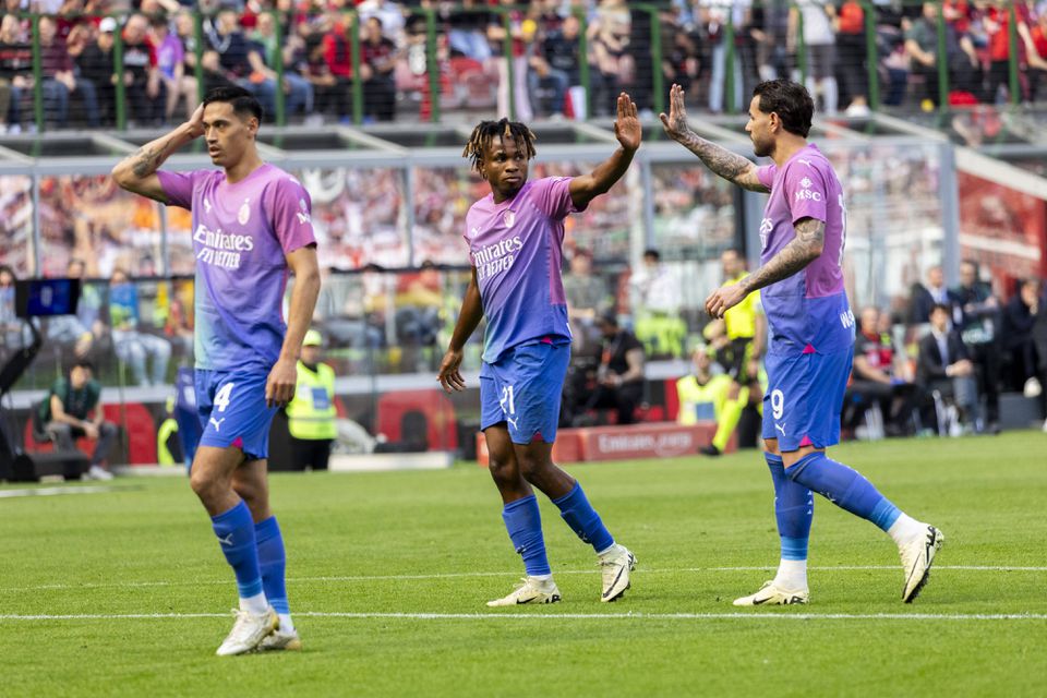 Samuel Chukwueze continued his fine form as AC Milan clinched their seventh consecutive win across all competitions, defeating Lecce 3-0 at San Siro