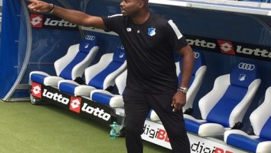 Super Eagles assistant coach Benjamin James