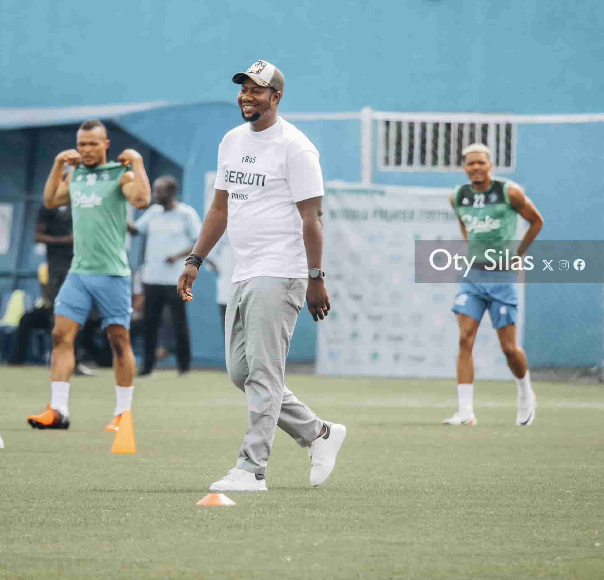 Enyimba FC head coach Yemi Daniel