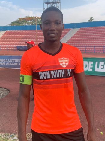 Ibom Youths FC captain Nsikak Slyvanus 