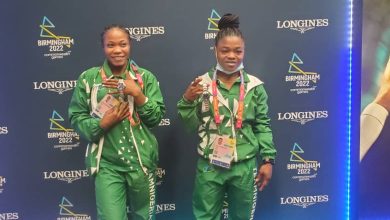 Nigerian weightlifters