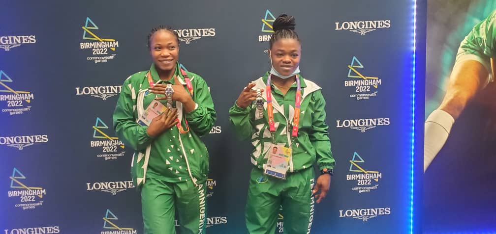 Nigerian weightlifters