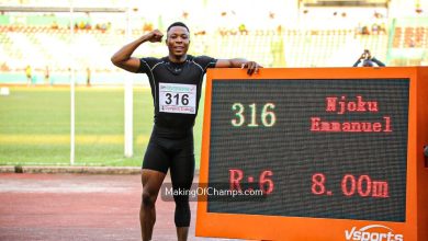 Nigerian Long Jump record