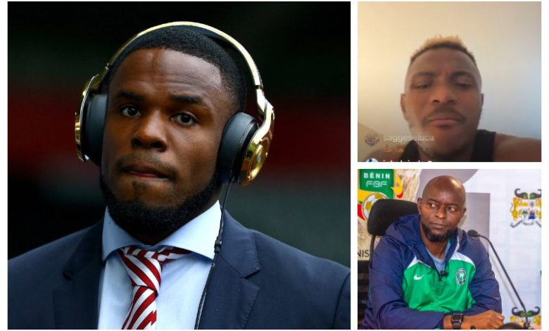 Anichebe, Osimhen and finidi george