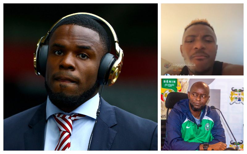 Anichebe, Osimhen and finidi george