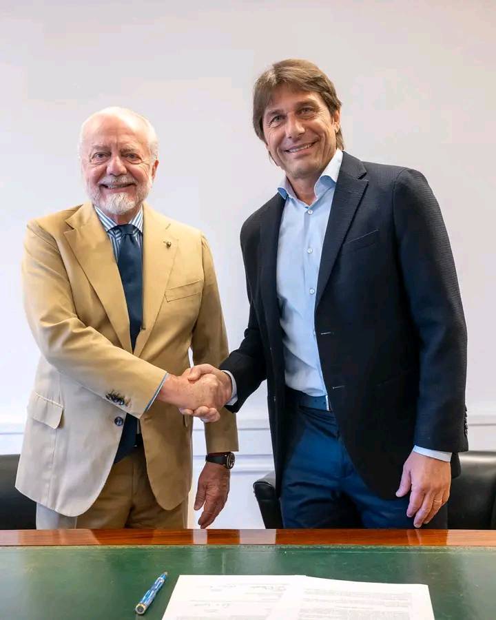 Antonio Conte is new Napoli coach