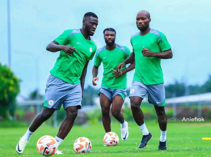 Super Eagles training