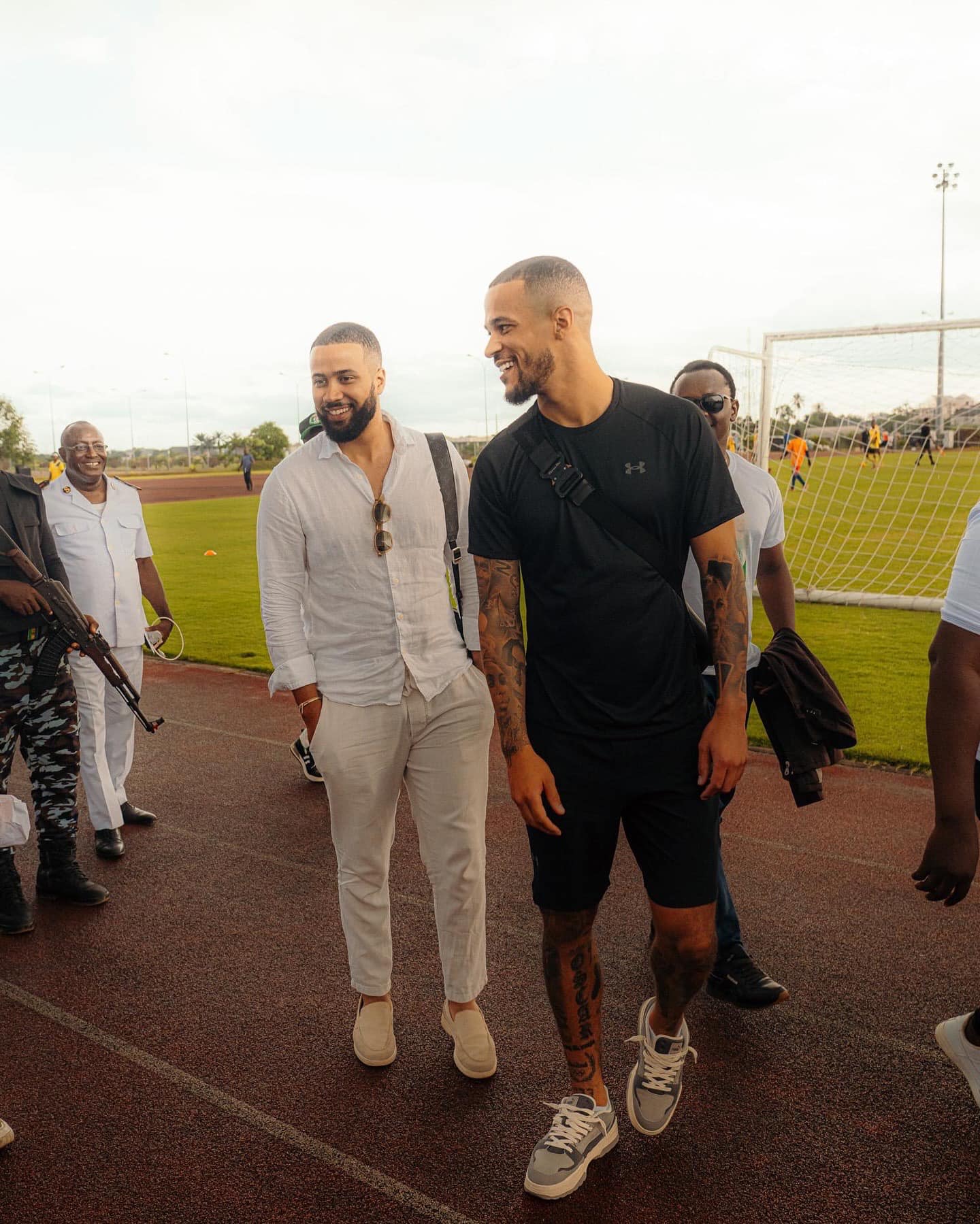 Super Eagles Vice-Captain William Troost-Ekong attends 2024 Africa Academy Stars tournament kickoff