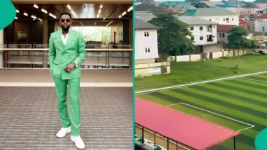 Patoranking builds Mini Stadium in Lagos