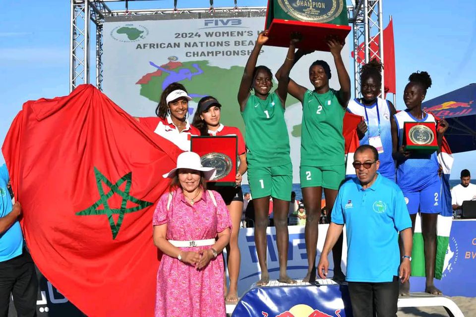 Nigerian Beach Volleyball