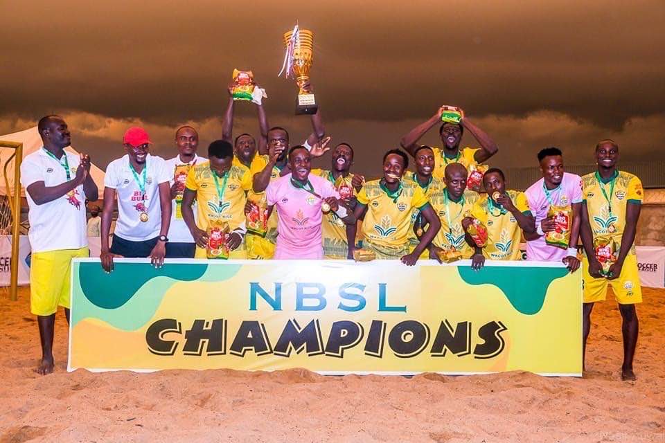 2024 NIGERIA BEACH SOCCER LEAGUE champions Kebbi Fishers