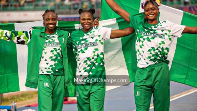 Tobi Amusan - NIgeria Olympic team