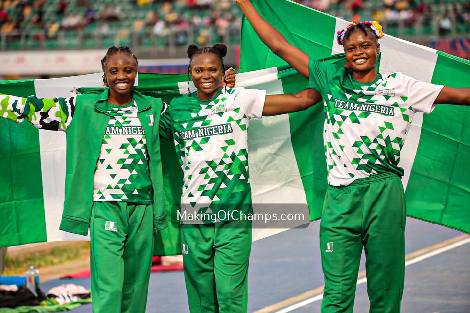 Tobi Amusan - NIgeria Olympic team