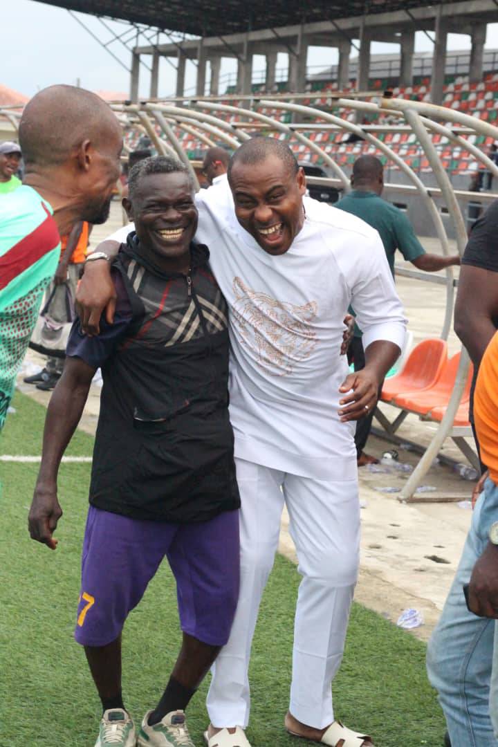 Vincent Enyeama and Godwin Morgan (Citron)