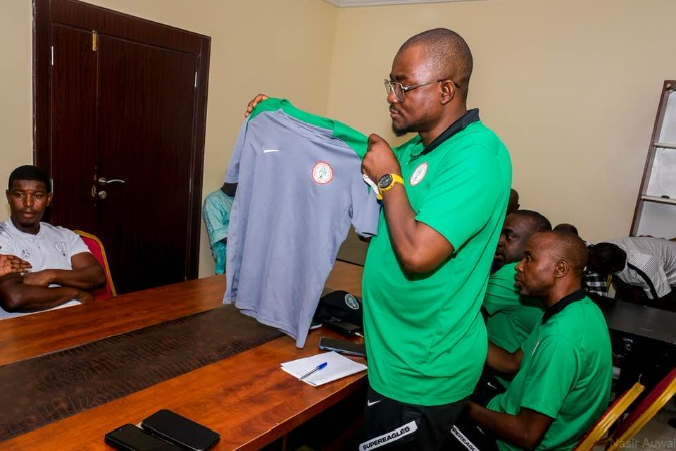 Supersand Eagles vs Mauritania pre-match meeting