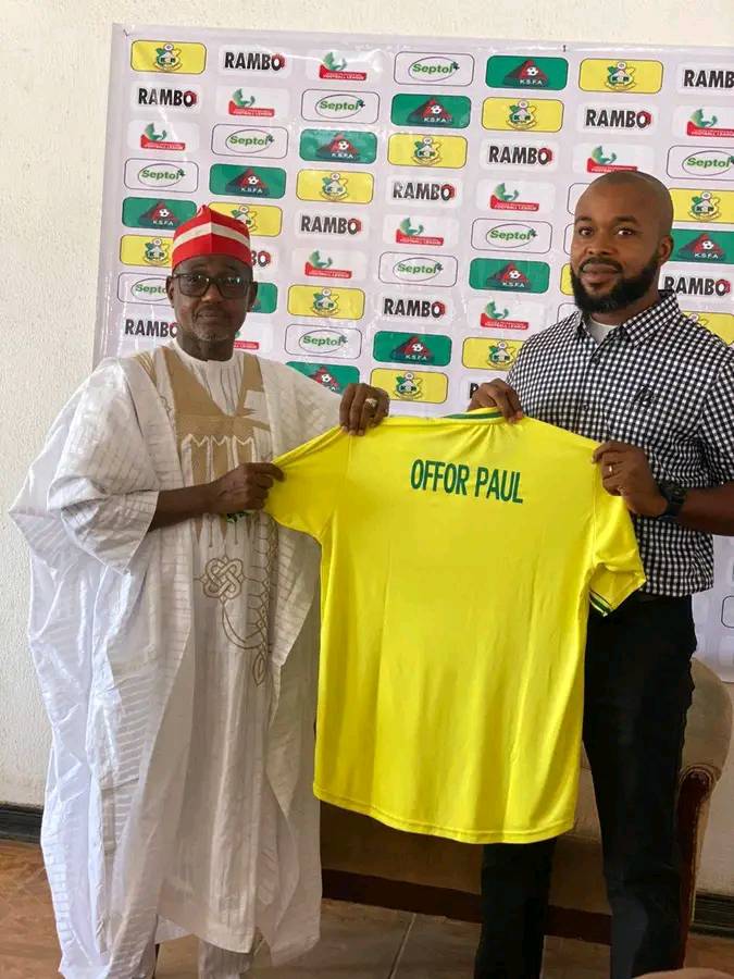 Paul Offor unveiled as new Kano Pillars head coach