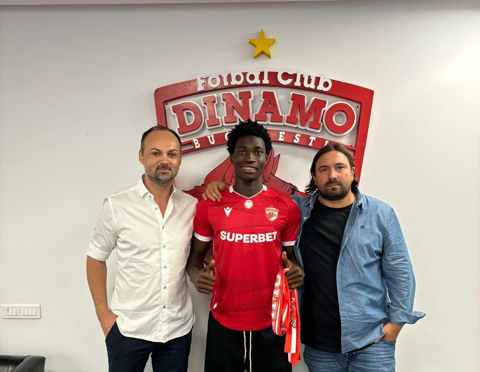 Blessed Stars Academy product Godwin Udosen joins Dinamo Bucharest