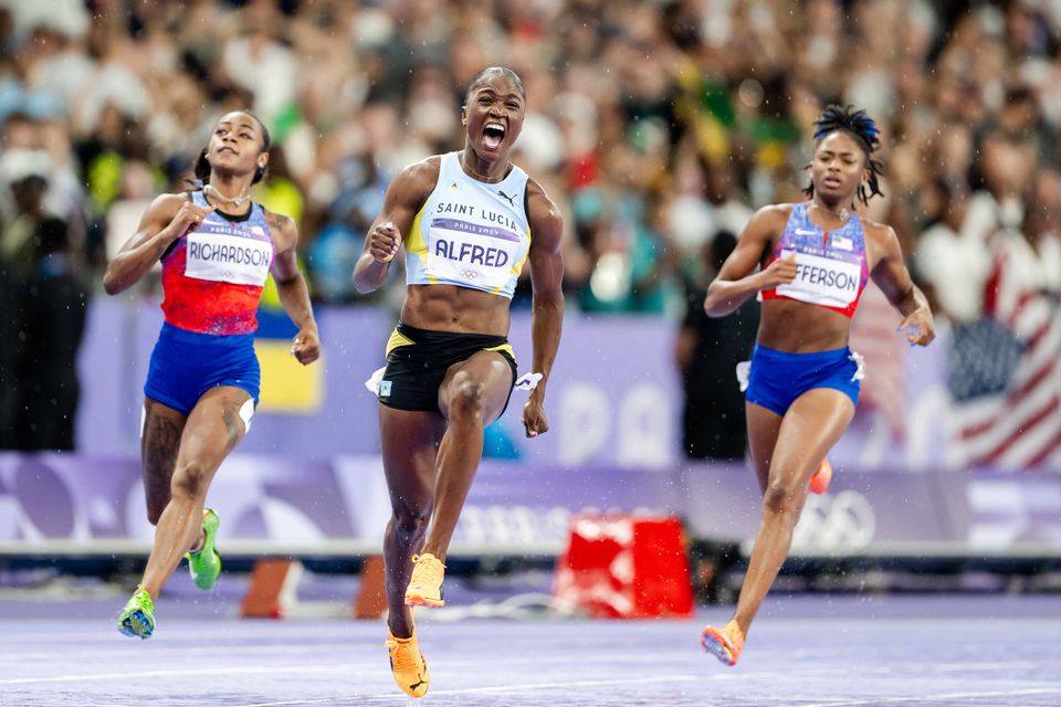 Women's 100m at the Paris 2024 Olympics