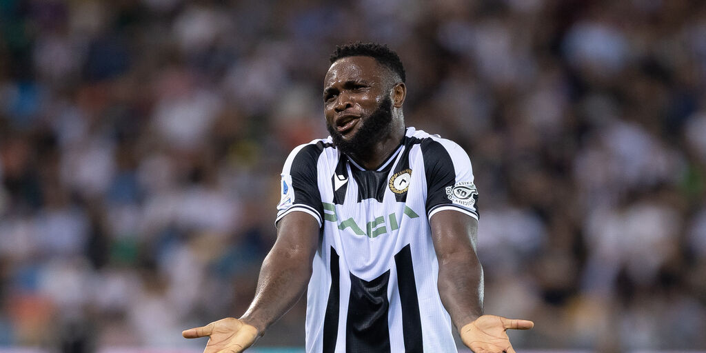 Italian Serie A club Udinese has announced that it has reached a mutual agreement to terminate Isaac Success's contract.