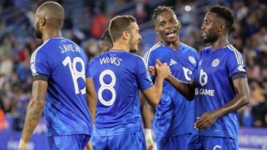 Leicester City celebrated a dominant 4-0 win over Tranmere Rovers in the EFL Cup second round, with goals from Jordan Ayew, Stephy Mavididi, Wilfred Ndidi, and Harry Winks.