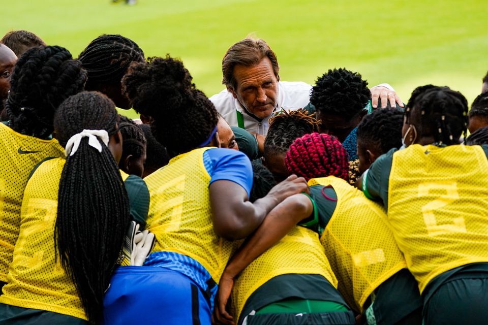 Super Falcons coach Randy Waldrum