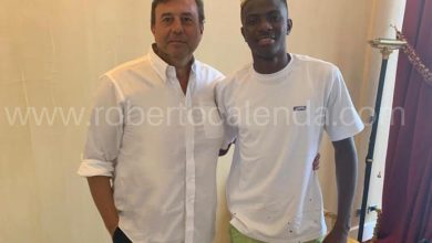 Victor Osimhen and his agent Roberto Calenda