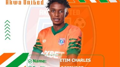 Charles Etim joins Akwa United