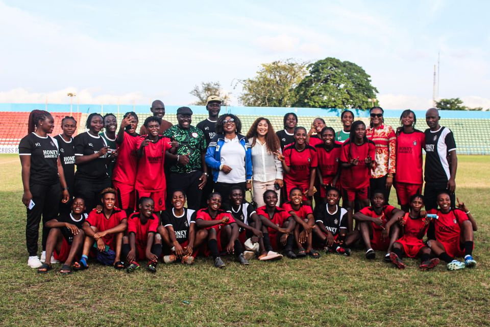 In a historic day for Nigerian women's football, both Ibom Angels and Honey Badgers secured their places in the Nigeria Women Football League (NWFL) Premiership