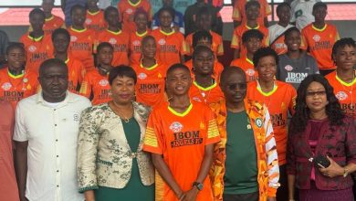 Ibom Angels arrive home to Governors welcome following NWFL promotion