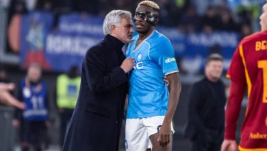 Osimhen and Jose mOURINHO