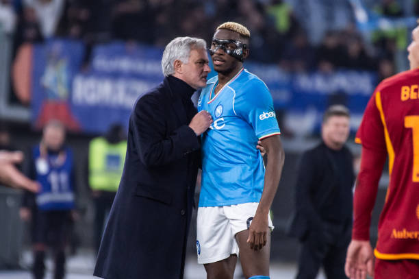 Osimhen and Jose mOURINHO