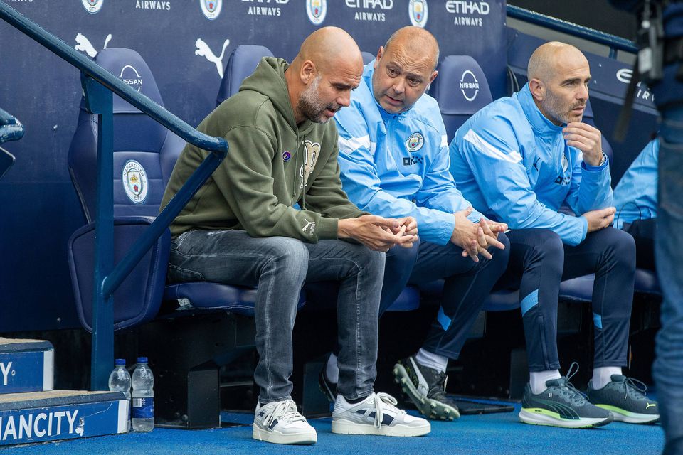 Maresca and Pep Guardiola